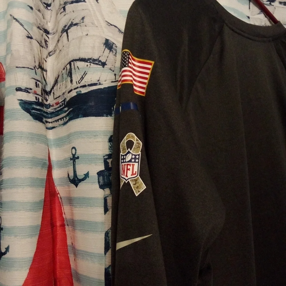 Indianapolis Colts Nike Armed Forces 3/4 Sleeve Shirt Men's Large